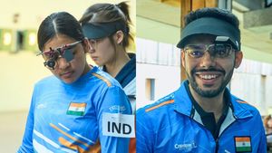 ISSF World Cup 2025: Suruchi Inder Singh, Vijayveer Sidhu win gold in 10m air pistol & 25m rapid fire in Buenos Aires