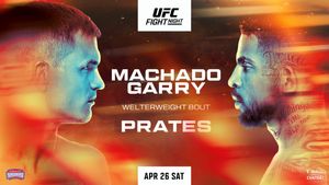 UFC Kansas City 2025: Machado Garry vs. Prates Fight Card, Date, Time in India, Telecast & Live Streaming Info