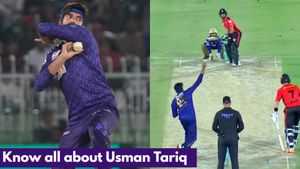 Who is Usman Tariq? Know All About Pakistan's Controversial Mystery Spinner reported for suspected bowling action