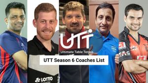 Ultimate Table Tennis 2025: Five Coaches to Debut in UTT Season 6 as Teams Select Their Own Coaching Staff For First Time