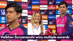 IPL 2025: RR vs GT Award Winners, Man of The Match: Vaibhav Suryavanshi Grabs Multiple Awards after Breaking Multiple Records