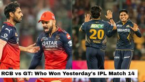 Who Won Yesterday's IPL Match 14? RCB vs GT, IPL 2025 on April 2 – Gujarat Titans Secure Back-to-Back Wins