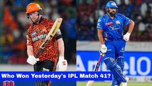 Who Won Yesterday's IPL Match 41? MI vs SRH, IPL 2025 on April 23: Mumbai Indians Win by 7 Wickets as Boult and Rohit Shine in Hyderabad