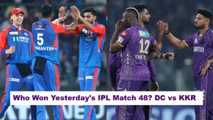 Who Won Yesterday's IPL Match 48? DC vs KKR, IPL 2025 on April 29: Kolkata Knight Riders Edge Out Delhi Capitals in a High-Octane Thriller by 14 Runs