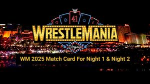 WrestleMania 41 Match Card: Who is Fighting on Night 1 & Night 2 of The WWE Showcase of Immortals in Vegas?