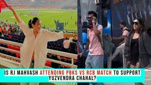 Is RJ Mahvash Attending PBKS vs RCB Match to Support Yuzvendra Chahal? Rumoured Couple Spotted Together at Chandigarh Airport
