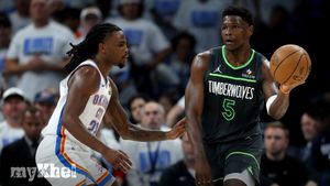 Anthony Edwards Stays Confident Following Timberwolves' Game 1 Loss To Thunder