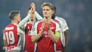 Arsenal's Martin Odegaard Encourages Team To Transform Champions League Pain Into Future Motivation