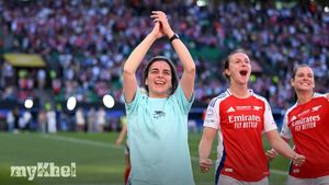 Arsenal Women Triumph In Champions League Final Thanks To Slegers' Inspiring Leadership And Belief