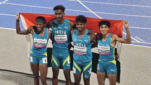 Asian Athletics Championships 2025: India Defends 4x400m Mixed Relay Title, Wins 6 Medals on Day 2 in Gumi