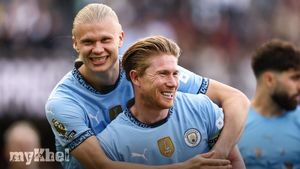 Manchester City Defeats Fulham 2-0 To Secure Champions League Qualification