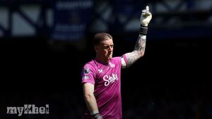 Jordan Pickford Proud To Contribute To Everton's Historic Farewell At Goodison Park