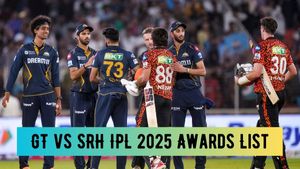 IPL 2025: GT vs SRH Awards List, Player of Match, Captains' Words, Post-Match Presentation