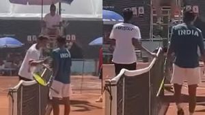 Pakistan Player Disrespects Indian Opponent with Petty Handshake Snub in Davis Cup, Shocking Video goes Viral
