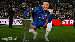 Chelsea Coach Enzo Maresca To Discuss Jadon Sancho's Future After Conference League Triumph