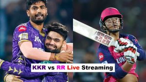 KKR vs RR Live Streaming, IPL 2025: How to Watch Kolkata Knight Riders vs Rajasthan Royals Telecast on TV and Online?
