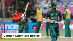 Litton Das Appointed Bangladesh T20I Captain Until 2026 World Cup, Mahedi Named Vice-Captain for Two Series