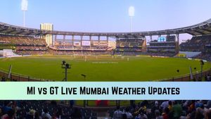 MI vs GT Mumbai Weather Updates: Rain Affected Match sees Gujarat Titans win a Thriller