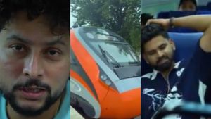 Special Vande Bharat Train Evacuates PBKS-DC players from Dharamsala After Abandoned Match: WATCH