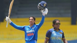Smriti Mandhana Climbs to Second in ICC Women’s ODI Rankings After Tri-Series Heroics