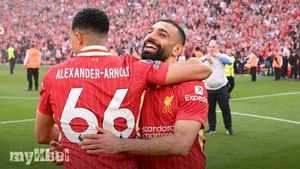 Mohamed Salah Wishes Trent Alexander-Arnold Well As He Leaves Liverpool For New Opportunities