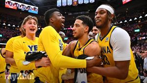 NBA Playoffs: Haliburton's Last-Minute 3-Pointer Stuns Cavaliers; Warriors Secure Win Without Curry