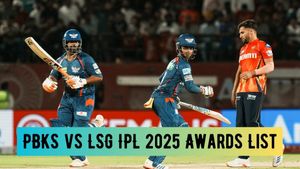 IPL 2025: PBKS vs LSG Awards List, Player of the Match, Post-Match Presentation