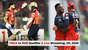 PBKS vs RCB Qualifier 1 Live Streaming, IPL 2025: How to Watch Punjab Kings vs Royal Challengers Bengaluru Telecast on TV and Online?