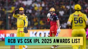 IPL 2025: RCB vs CSK Awards List, Player of the Match, Stats, Post-Match Presentation, Captains' Words