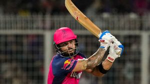 KKR vs RR: Riyan Parag hits Six Consecutive Sixes, Creates New Record in IPL