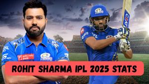 Rohit Sharma IPL 2025 Stats: Runs, Centuries, Highest Score and More - Updated after Group Stages