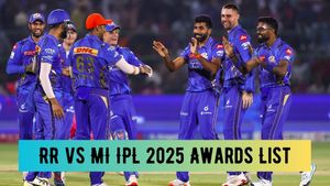 IPL 2025: RR vs MI Awards List, Player of the Match, Stats, Post-Match Presentation