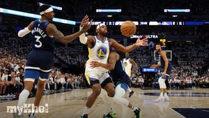 Timberwolves Capitalise On Curry's Absence To Defeat Warriors And Tie NBA Playoff Series