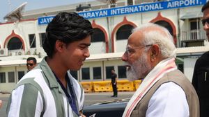 Vaibhav Suryavanshi Receives PM Narendra Modi’s Blessings During Special Patna Meeting