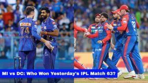 Who Won Yesterday's IPL Match 63? MI vs DC, IPL 2025 on May 21: Suryakumar Stars as Mumbai Crush Delhi by 59 Runs