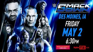 WWE SmackDown on May 2nd: Preview, Match Card, Start Time, Telecast & Live Streaming in India