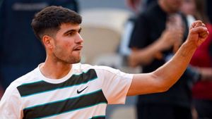 French Open: Alcaraz claims 100th clay-court win en route to quarters