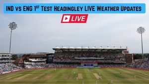 IND vs ENG 1st Test Day 5, Headingley Weather Updates: Rain Stops, Play to Resume Soon