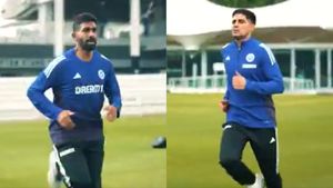 IND vs ENG: Shubman Gill-Led India Sweat It Out In Training Ahead of England Test Series- WATCH Viral Video