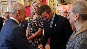 David Beckham Receives Knighthood for Services to Football and Charity