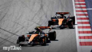 Lando Norris Secures Victory At Austrian Grand Prix While Piastri Finishes In Second Place