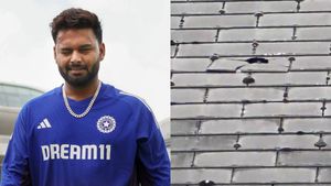IND vs ENG: Rishabh Pant breaks Practice Ground Roof with Massive Six - Watch