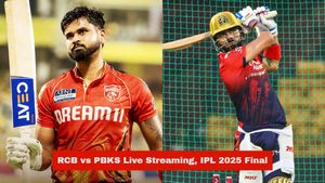 RCB vs PBKS Live Streaming, IPL 2025 Final: How to Watch Royal Challengers Bengaluru vs Punjab Kings Telecast on TV and Online?