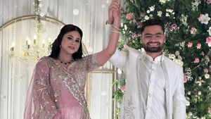 Who is Priya Saroj? A - Know all about the Lawyer turned Politician who got engaged to Rinku Singh