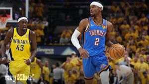 Shai Gilgeous-Alexander Delivers Clutch Performance As Thunder Tie NBA Finals Against Pacers