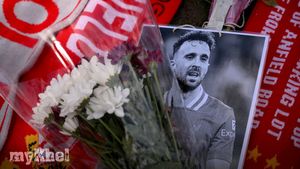 Liverpool FC To Construct Permanent Memorial For Diogo Jota At Anfield Following His Passing