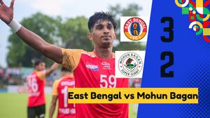 East Bengal vs Mohun Bagan Highlights, CFL 2025: EBFC 3-2 MBSG; David, Sayan shine as Red and Gold Brigade win Kolkata Derby