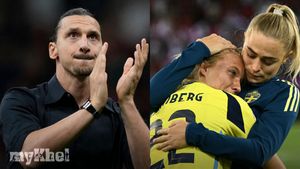 Ibrahimovic Reaches Out To Holmberg Following Penalty Shoot-Out Heartbreak At Women's Euros