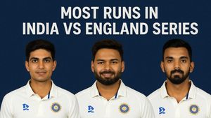 Most Runs in IND vs ENG Series: LIVE Updates as Rishabh Pant closing in on Shubman Gill - Top 10 Run Scorers in Anderson-Tendulkar Trophy on July 24