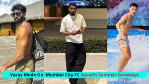 Inside Mumbai City FC's Off-Season Getaway: Akash Mishra’s Maldives Beach Look, Vikram Partap’s Skydive and More